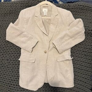 H&M Women’s Linen Blend Blazer